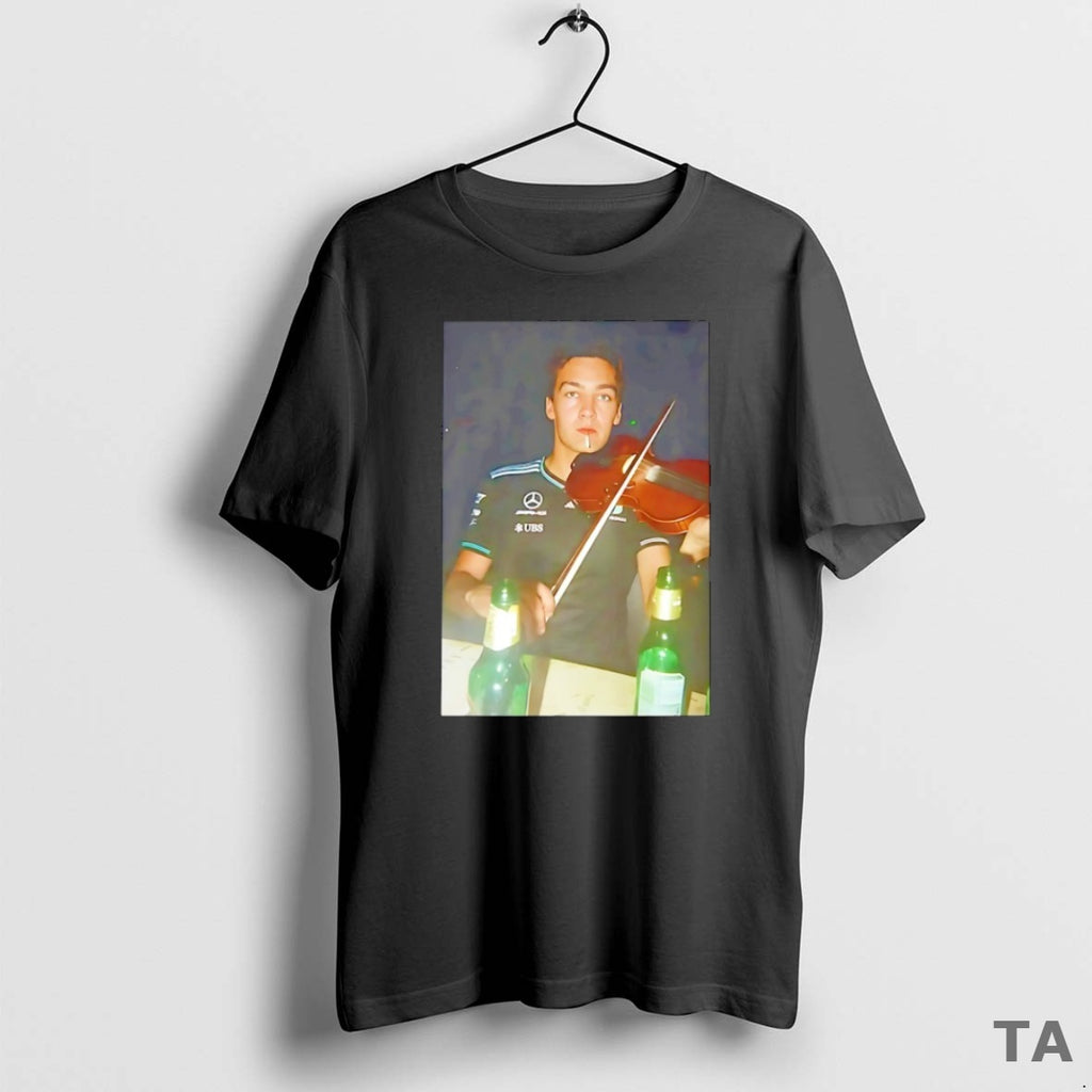 Top George Russell Music Photo T Shirt Sweater