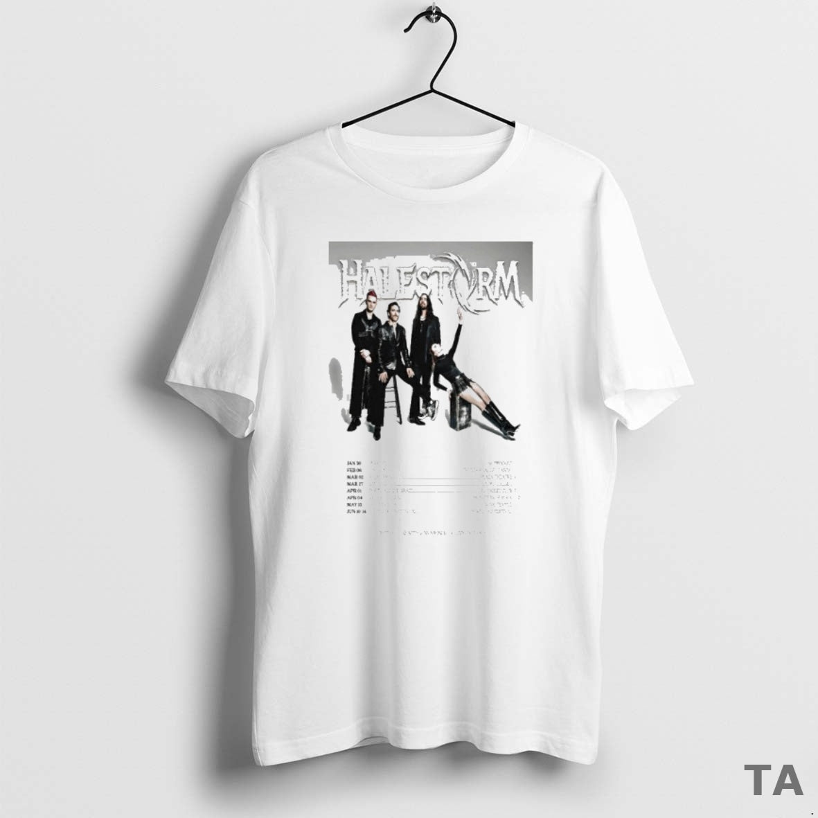 Top Halestorm Fall Tour 2026 T Shirt Sweater
