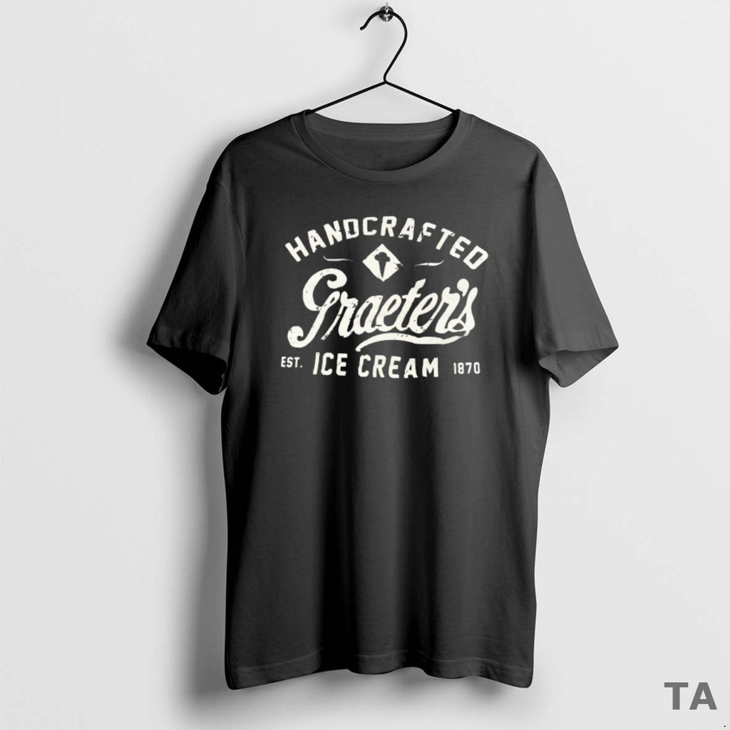 Top Handcrafted Graeters Ice Cream Est 1870 T Shirt Sweater