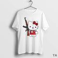 Top Hello Kitty Ak 47 Circle T Shirt Sweater