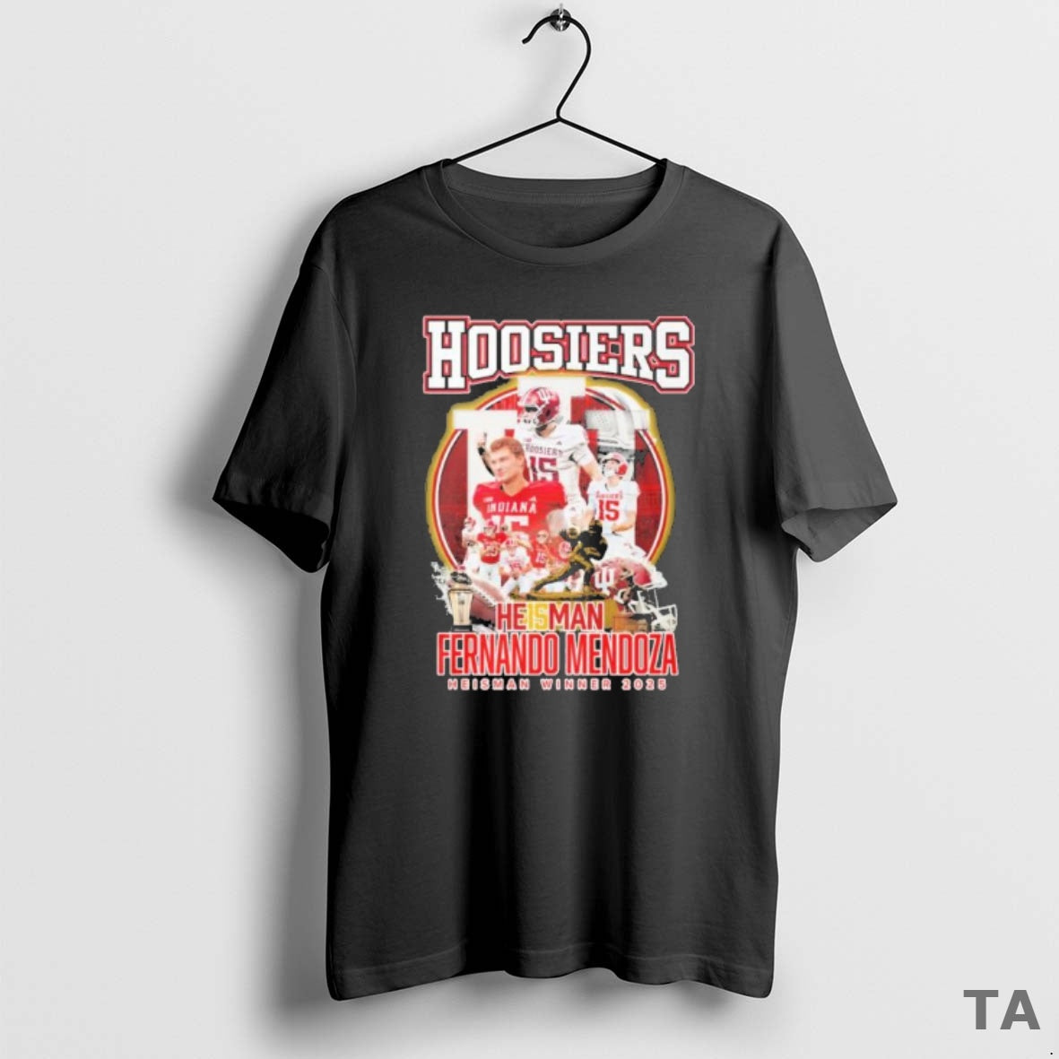 Top Hoosier He15man Fernando Mendoza Heisman Winner 2025 T Shirt Sweater