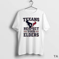 Top Houston Texans Respect Your Elders T Shirt Sweater
