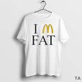 Top Im Fat Mcdonalds Logo T Shirt Sweater