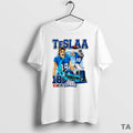 Top Isaac Teslaa 18 Detroit Lions Football Comic Circle T Shirt Sweater