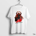 Top Janiya Coleman Graphic Circle T Shirt Sweater