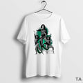 Top Jazlynn Chism Let Go Let Him Graphic Circle T Shirt Sweater