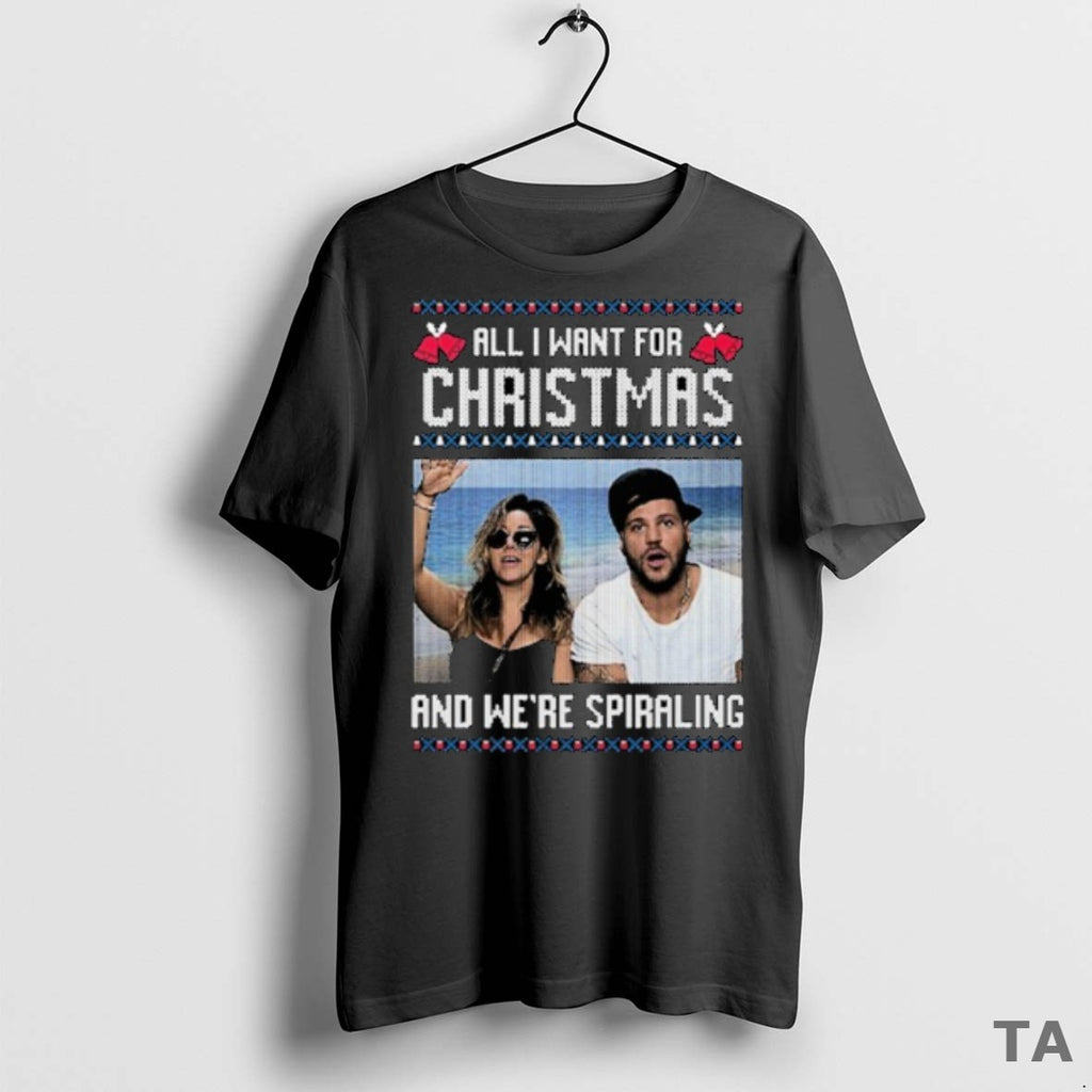 Top Jersey Shore All I Want For Christmas And Were Spiraling Ugly Holiday