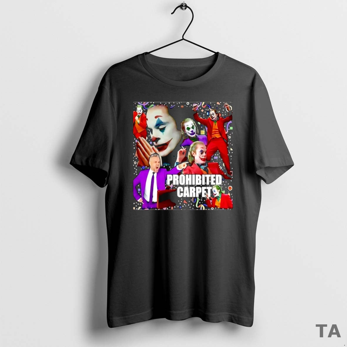 Top Joker Prohibited Carpet T Shirt Sweater