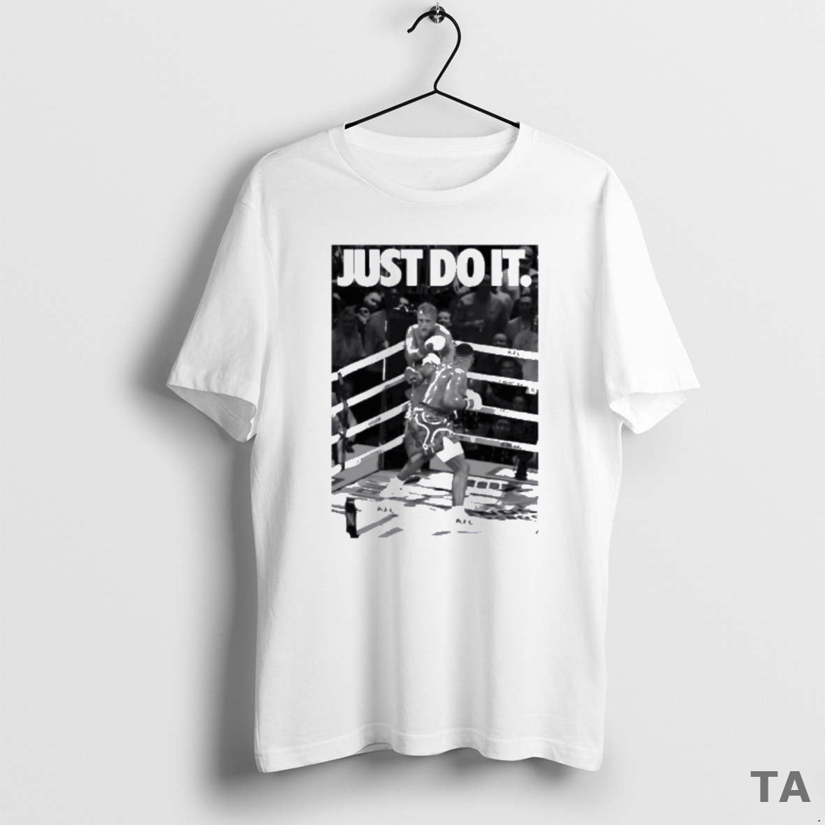 Top Just Do It Anthony Joshua Knockout Jake Paul T Shirt Sweater
