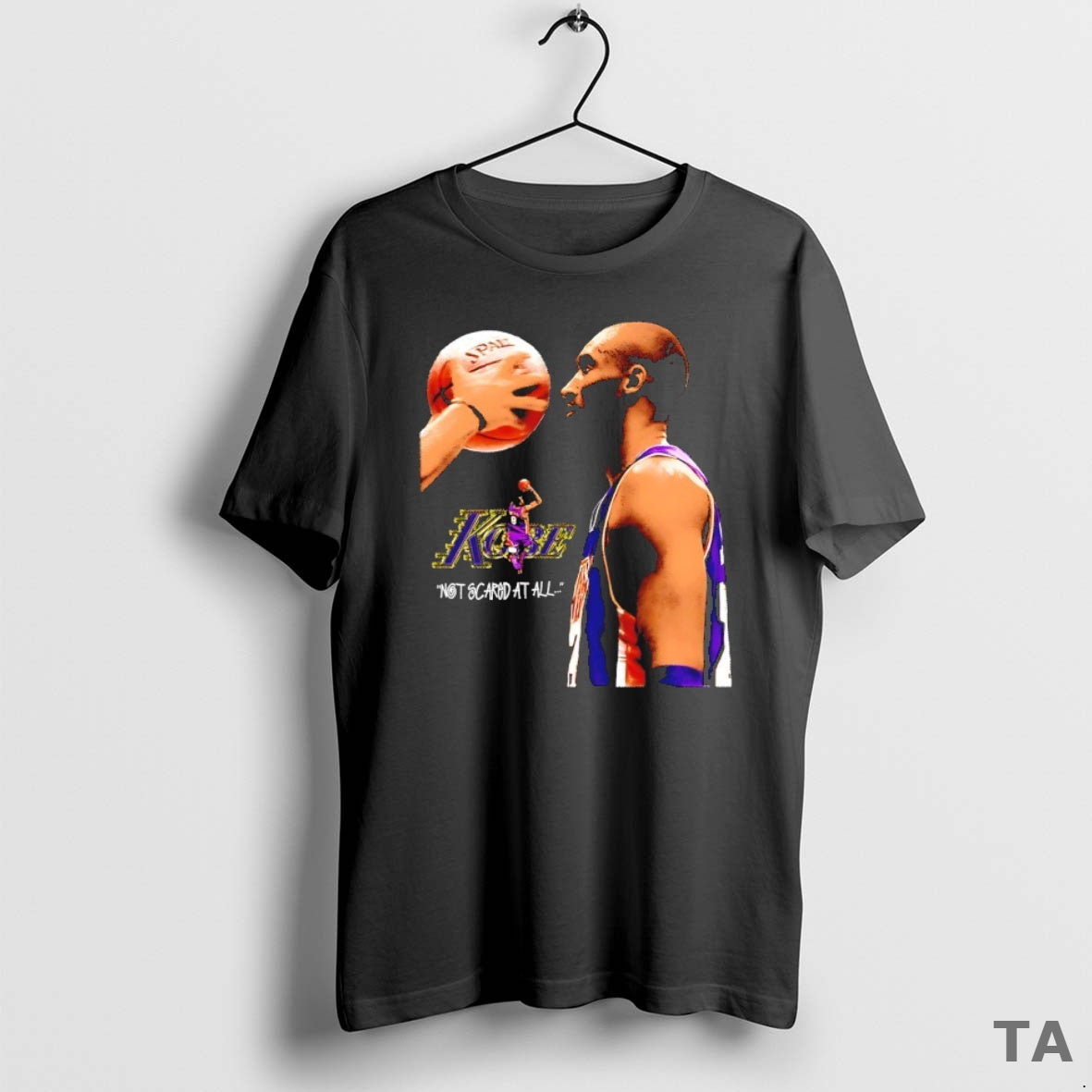 Top Lebron James Los Angeles Lakers Not Scared At All T Shirt Sweater