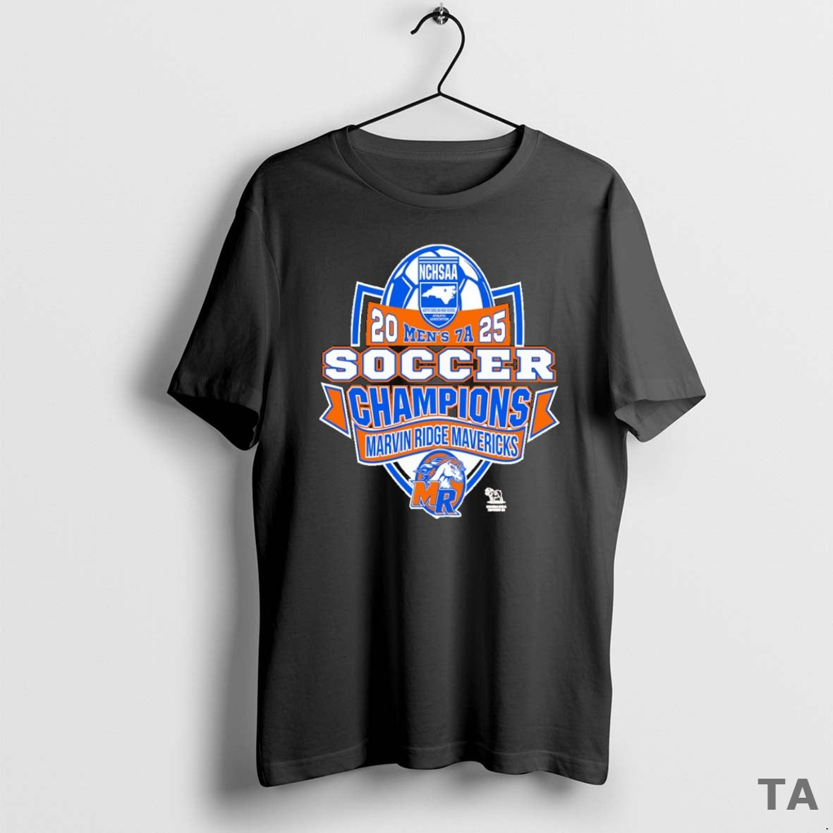 Top Marvin Ridge Mavericks Nchsaa Soccer Division 7a Champions T Shirt Sweater