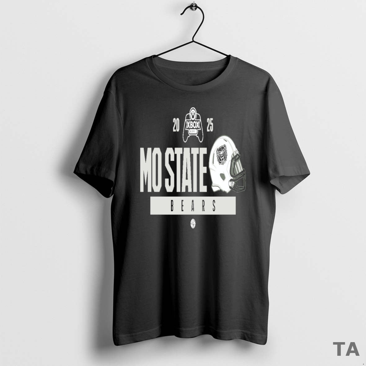 Top Missouri State Bears 2025 Xbox Bowl Helmet T Shirt Sweater
