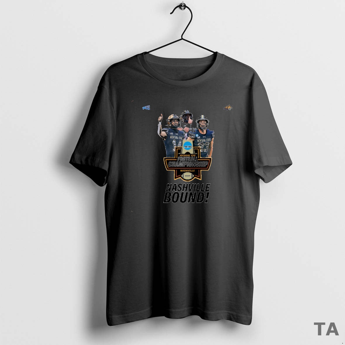 Top Montana State Bobcats 2026 Di Football Championship Game Nashville Bound Circle T Shirt Sweater