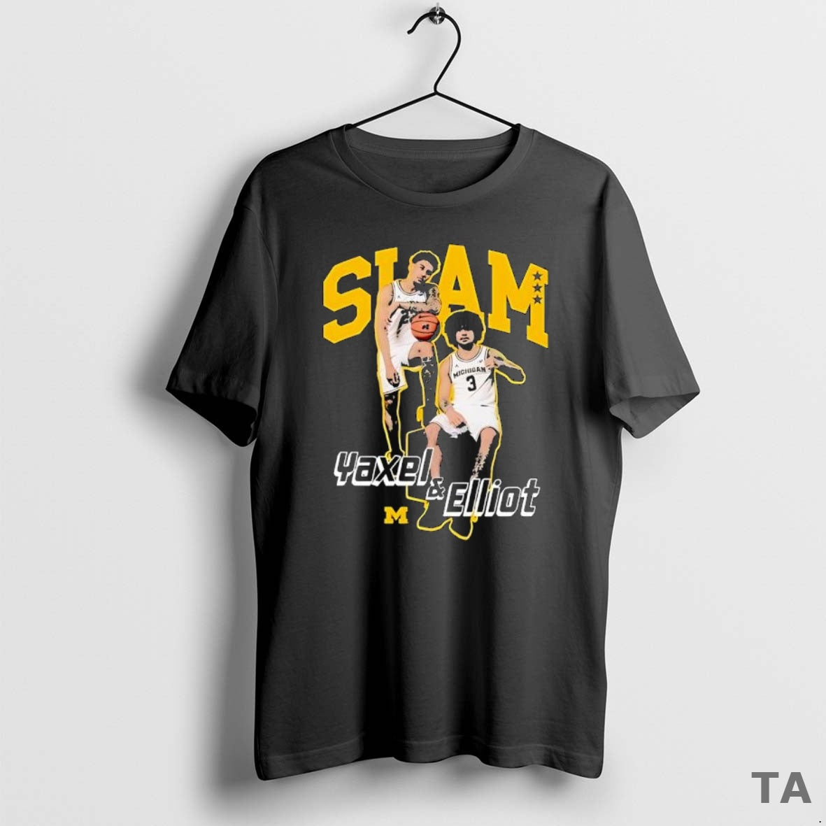 Top Morez Johnson Jr Slam Yaxel And Elliot T Shirt Sweater