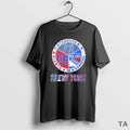 Top New York Yankees New York Rangers New York Giants Mashup Logo T Shirt Sweater