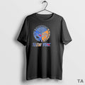 Top New York Yankees New York Rangers New York Knicks Mashup Logo T Shirt Sweater