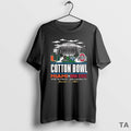 Top Ohio State Buckeyes Vs Miami Hurricanes 2025 Cotton Bowl Vs T Shirt Sweater