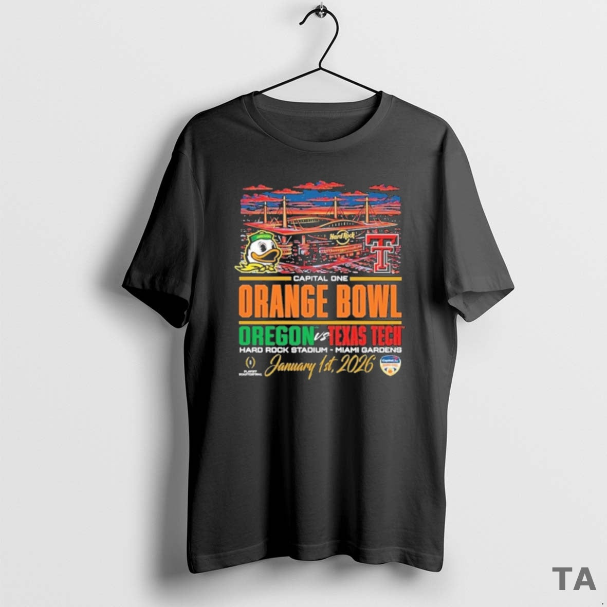 Top Oregon Ducks 2026 Orange Bowl Vs T Shirt Sweater
