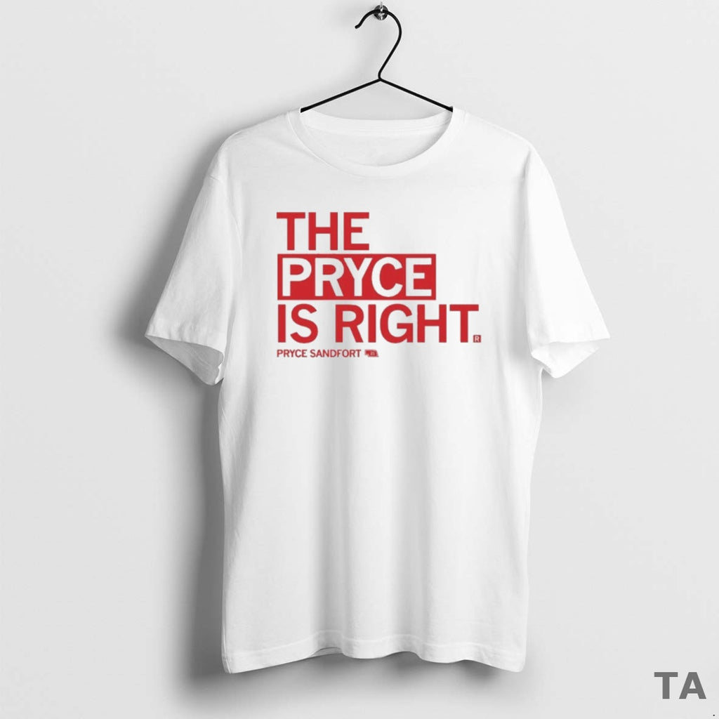Top Pryce Sandfort Pryce Is Right T Shirt Sweater