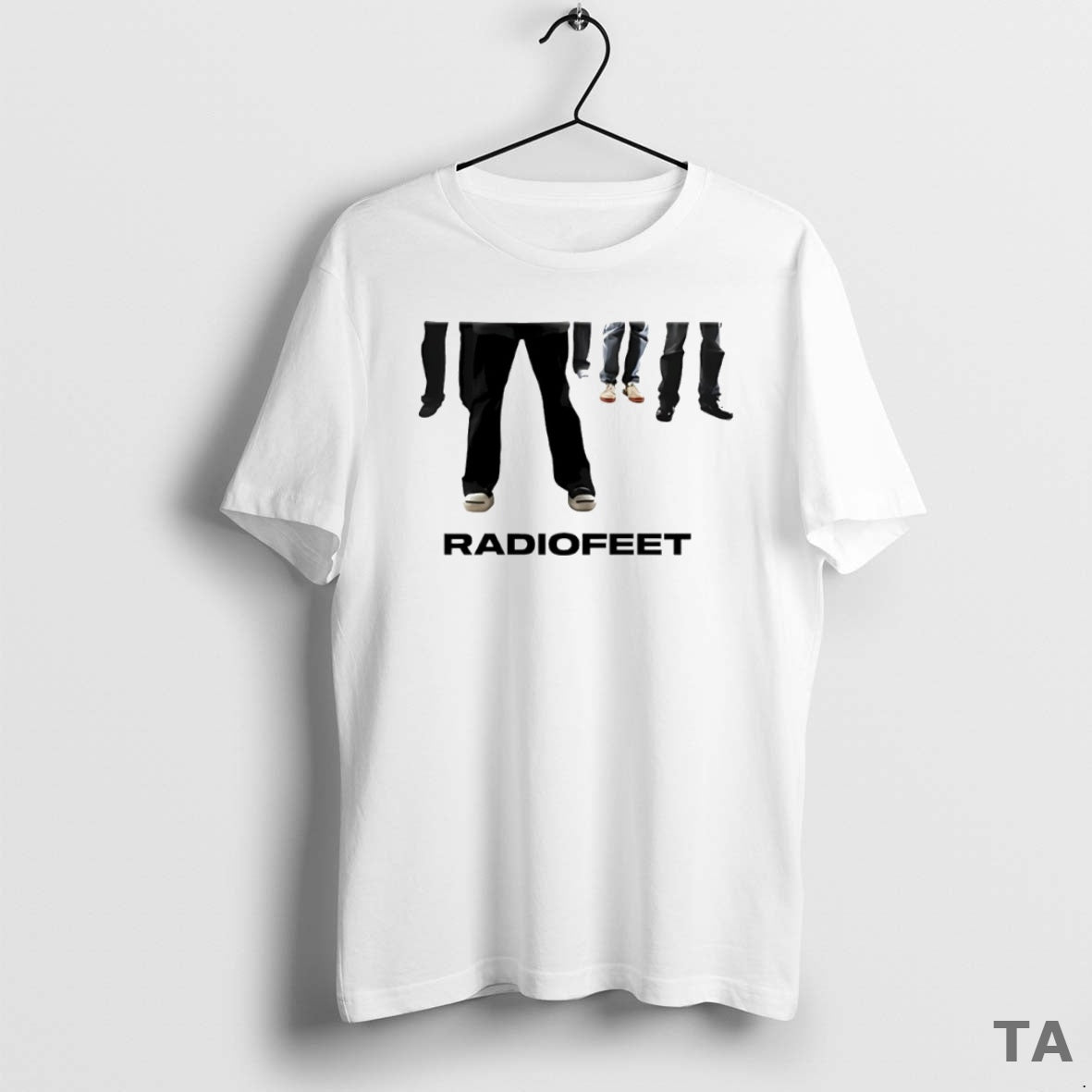 Top Radio Feet Circle T Shirt Sweater