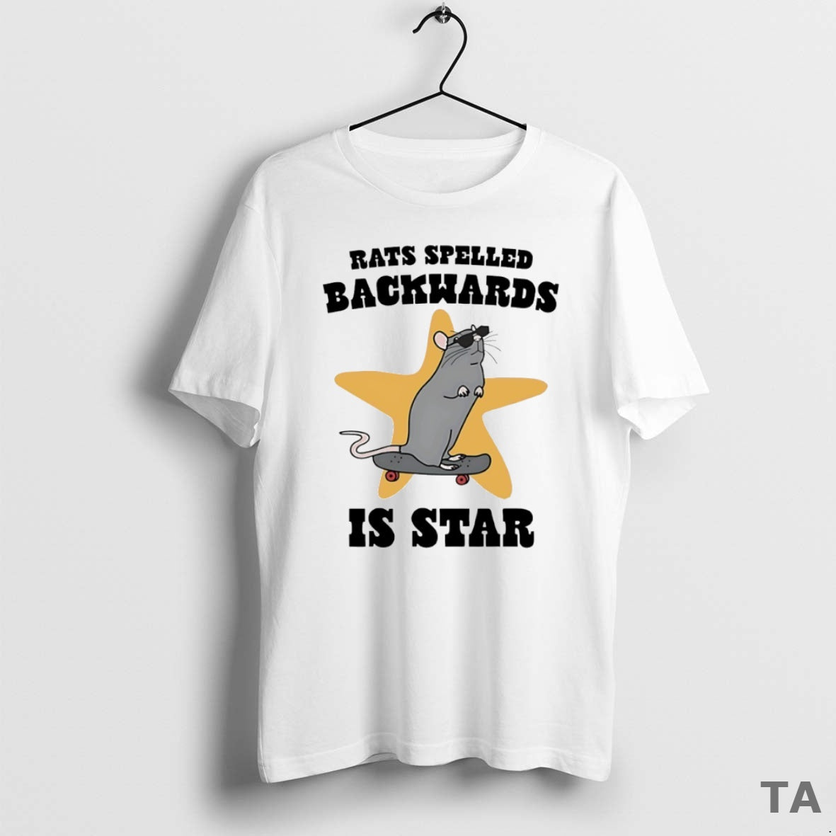 Top Rats Spelled Backwards Is Star Circle T Shirt Sweater