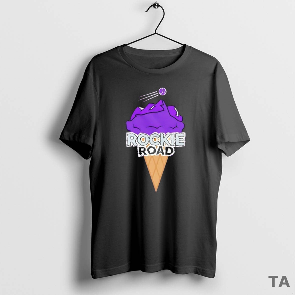 Top Rockie Road Ice Cream Colorado Rockies T Shirt Sweater