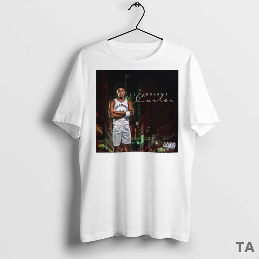 Top San Antonio Spurs Tha Carter Bryant T Shirt Sweater