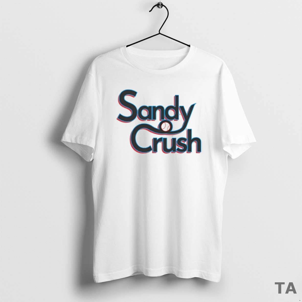 Top Sandy Crush Sandy Alcantara Miami Marlins Circle T Shirt Sweater