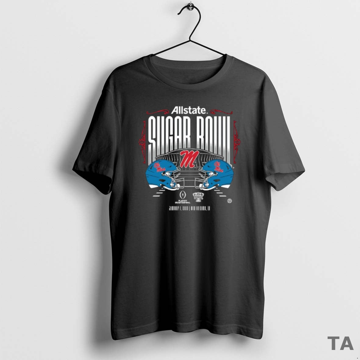 Top Sugar Bowl Ole Miss Rebels Head To Head T Shirt Sweater