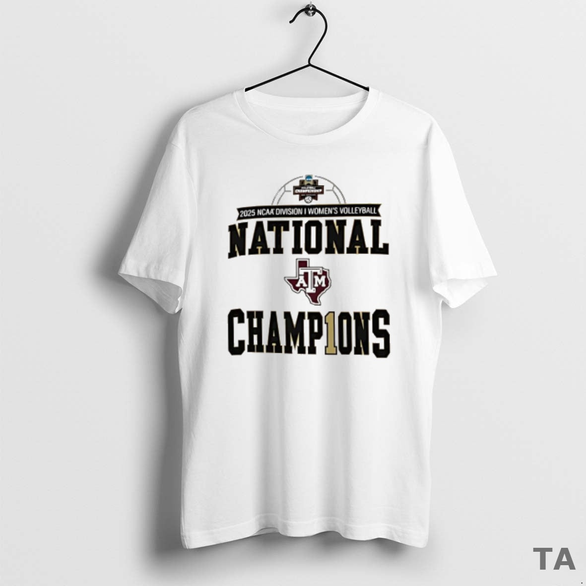 Top Texas Am Aggies 2025 Ncaa Volleyball National Champions Locker Room T Shirt Sweater