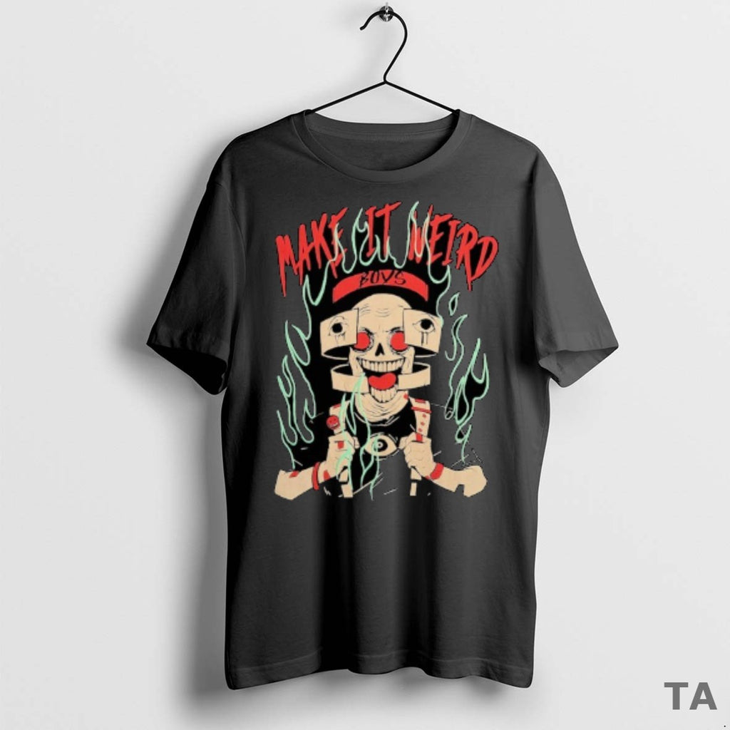 Top The Boys Trip Of Terror Make It Weird T Shirt Sweater