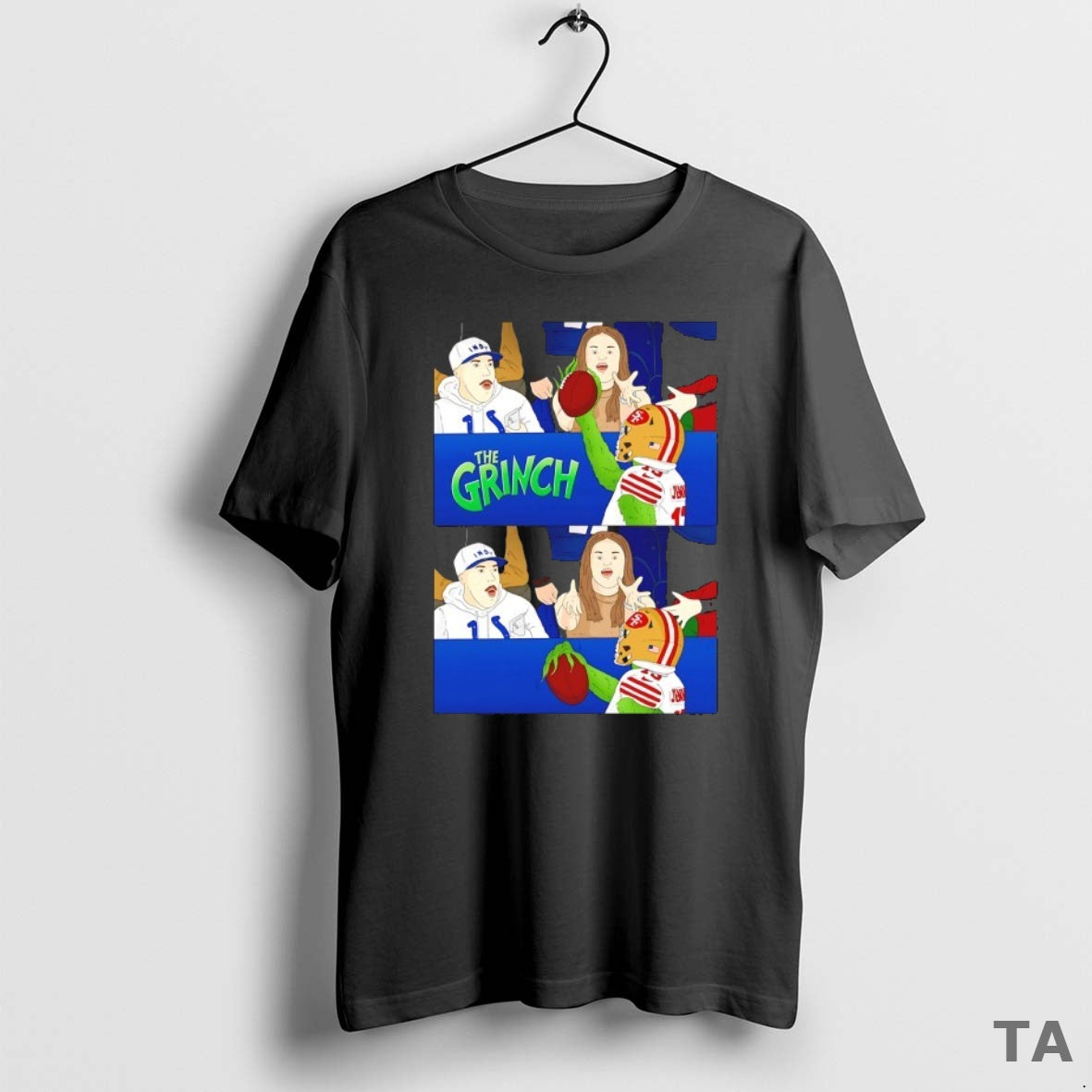 Top The Grinch J J T Shirt Sweater