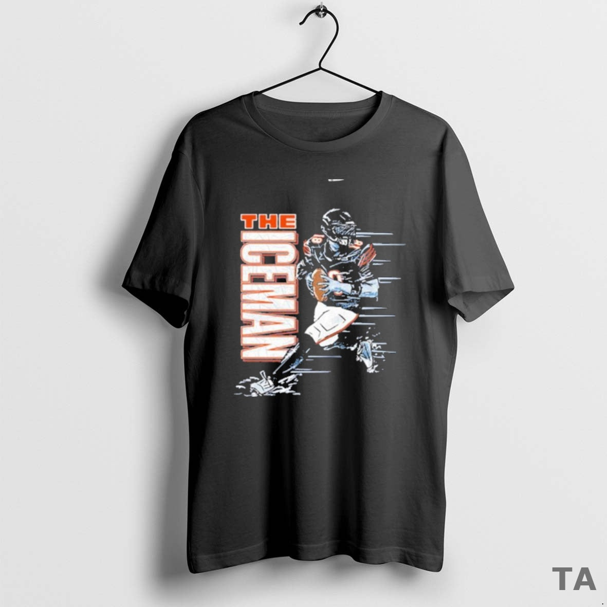 Top The Iceman Chicago Bear Player Caleb Williams T Shirt Sweater