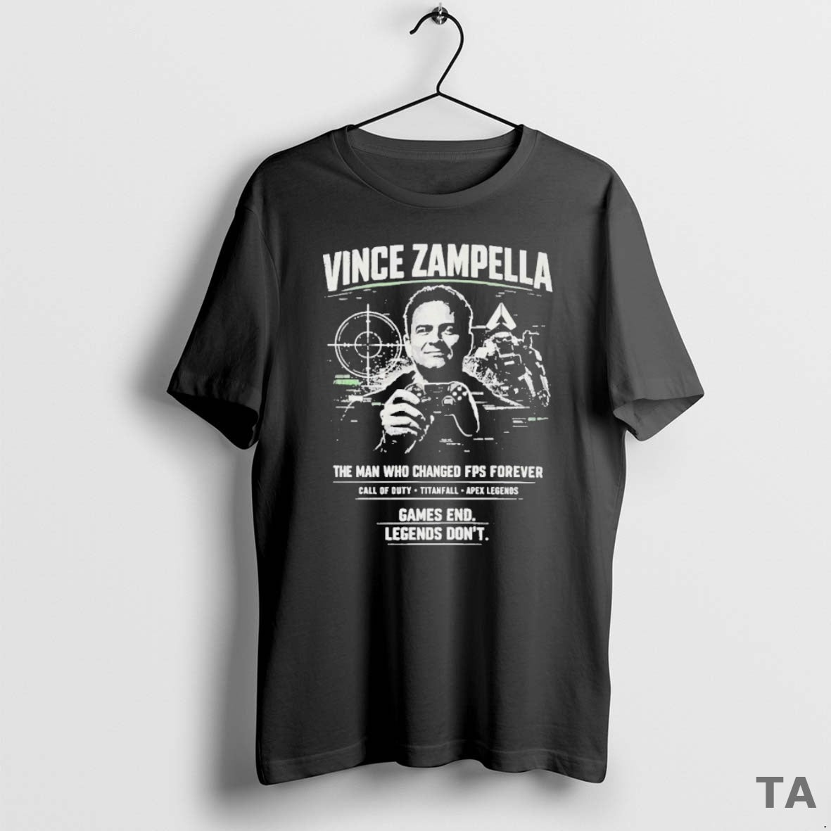 Top Vince Zampella The Man Who Changed Fps Forever T Shirt Sweater