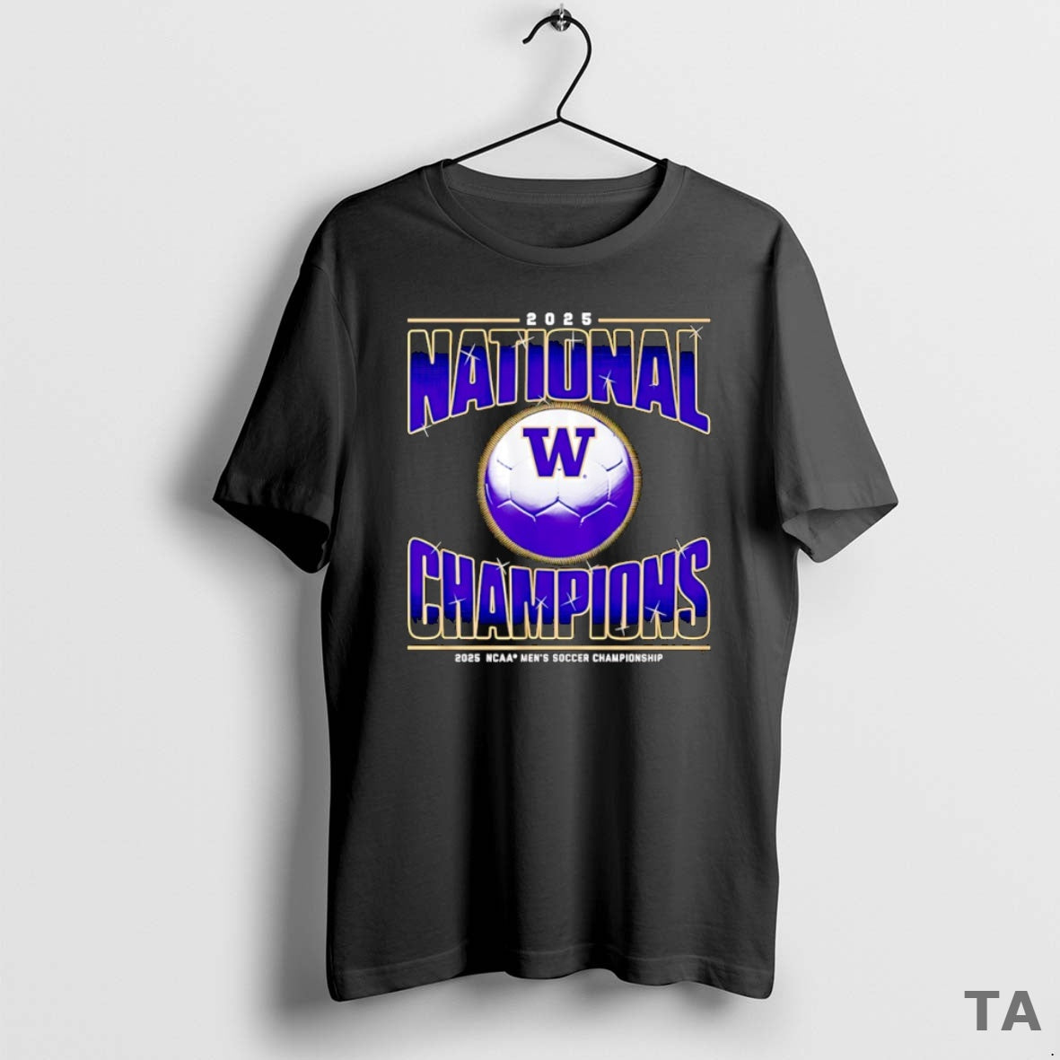 Top Washington Huskies Mens Soccer Ncaa Mens 2025 National Champions T Shirt Sweater