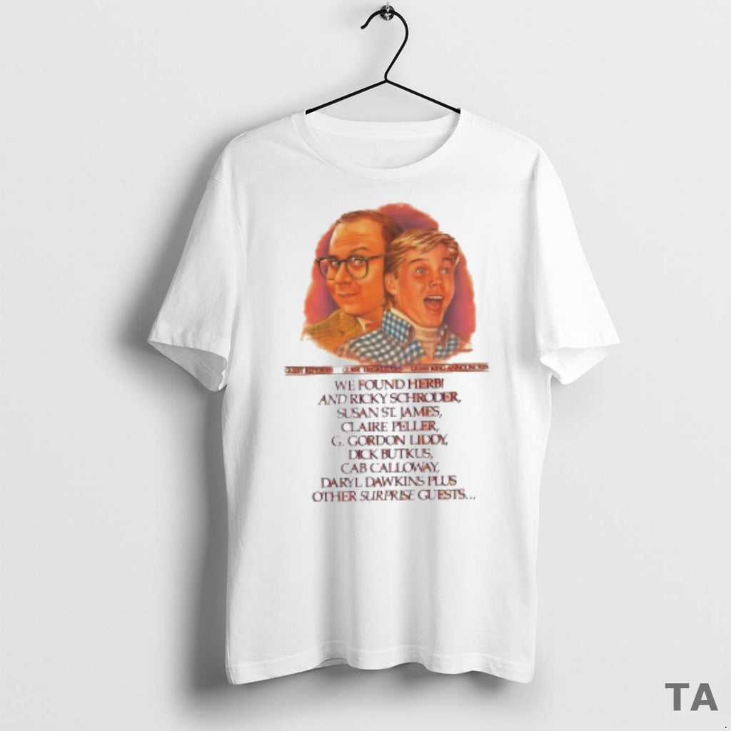Top We Found Herb And Ricky Schroder Susan St James T Shirt Sweater