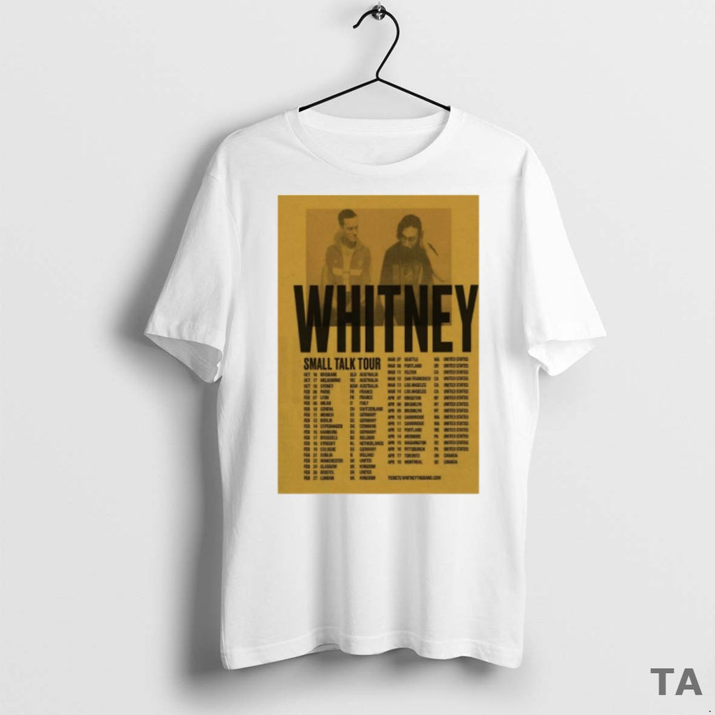 Top Whitney Small Talk Tour 25 T Shirt Sweater
