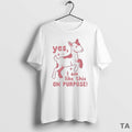 Top Yes I Am Like This On Purpose Lamb T Shirt Sweater
