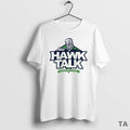 Top Seattle Seahawks Nfl Real Hawk Talk A Hawkblogger Production Logo T Shirt Sweater