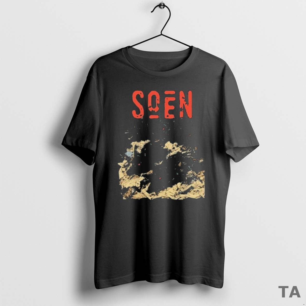 Top Soen Zipper Wolf Pack T Shirt Sweater