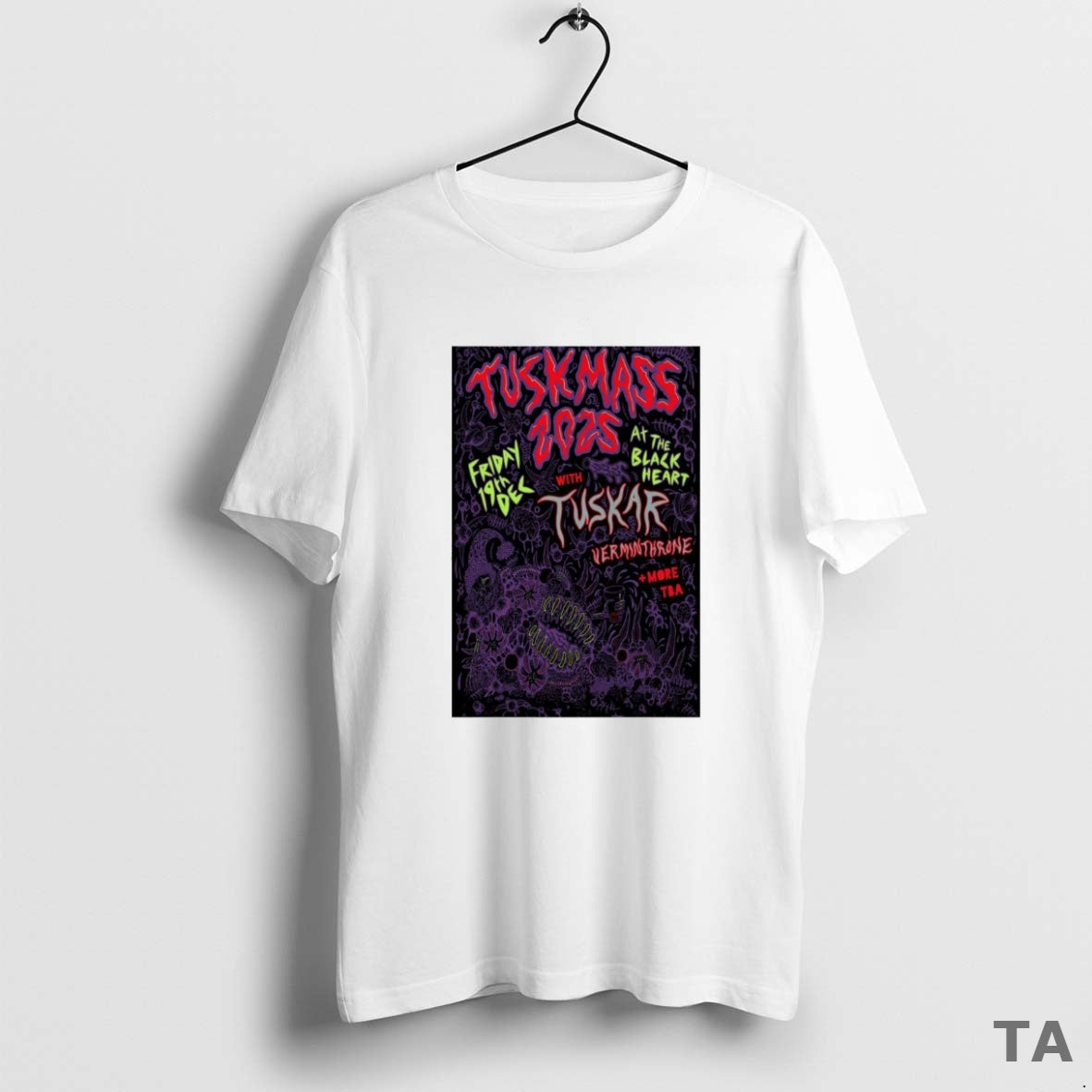 Top Tuskar The Black Heart December 19 2025 At The Black Heart T Shirt Sweater