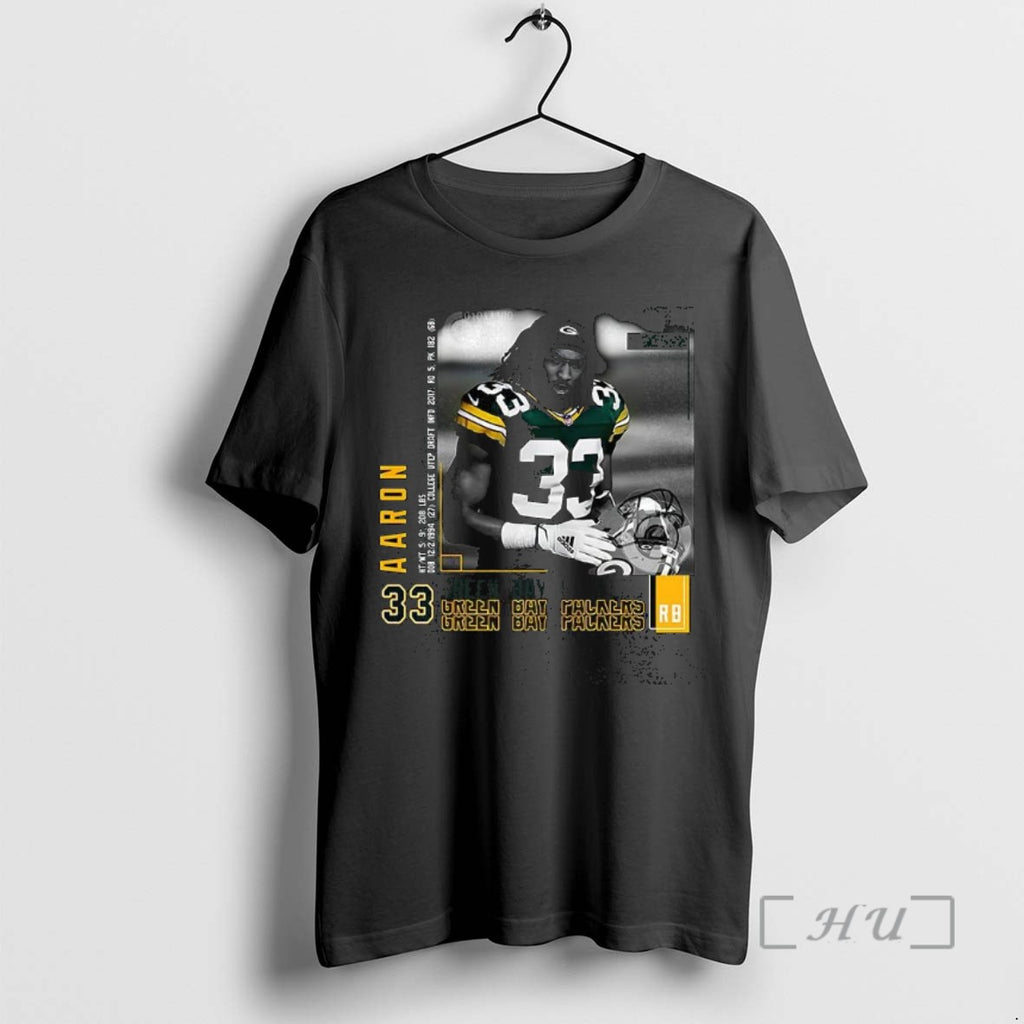 Trending Aaron Jones Green Bay Packers Football Player Number 33 T Shirt Sweater