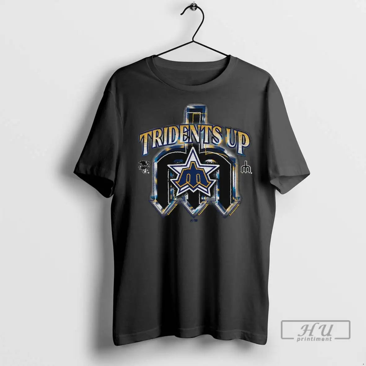 Trending Seattle Mariners Tridents Up Mlb Baseball Regional Franklin Logo T Shirts