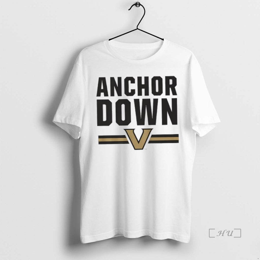 Trending Vanderbilt Commodores Anchor Down Text T Shirt Sweater