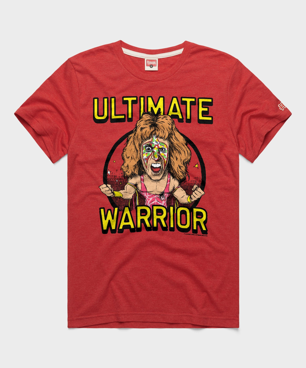 Ultimate Warrior Caricature