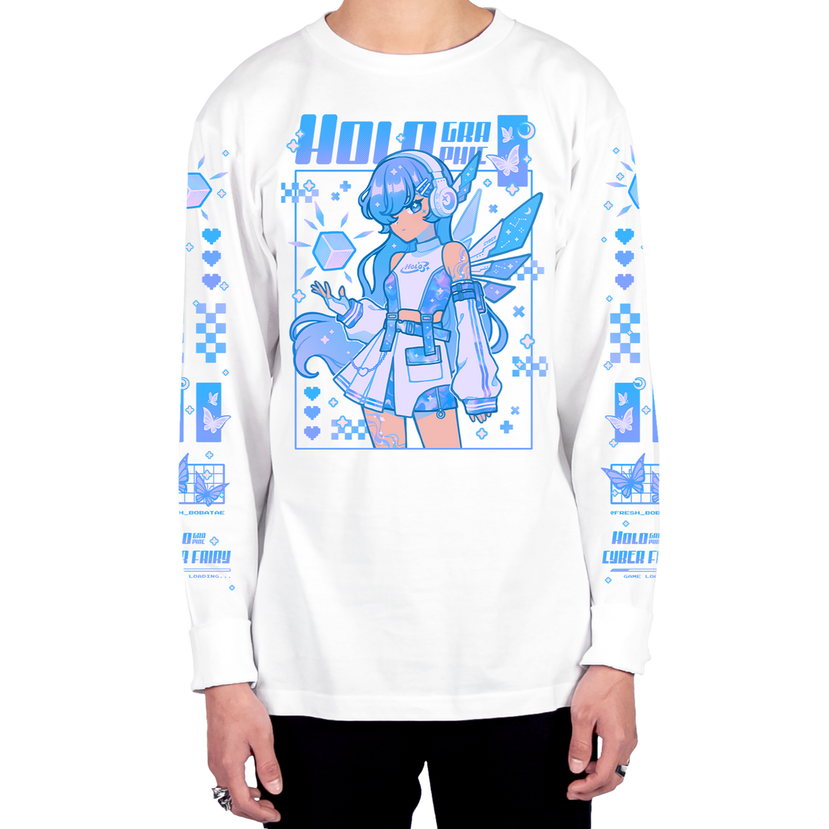 Cyber Fairy Long Sleeve Tee