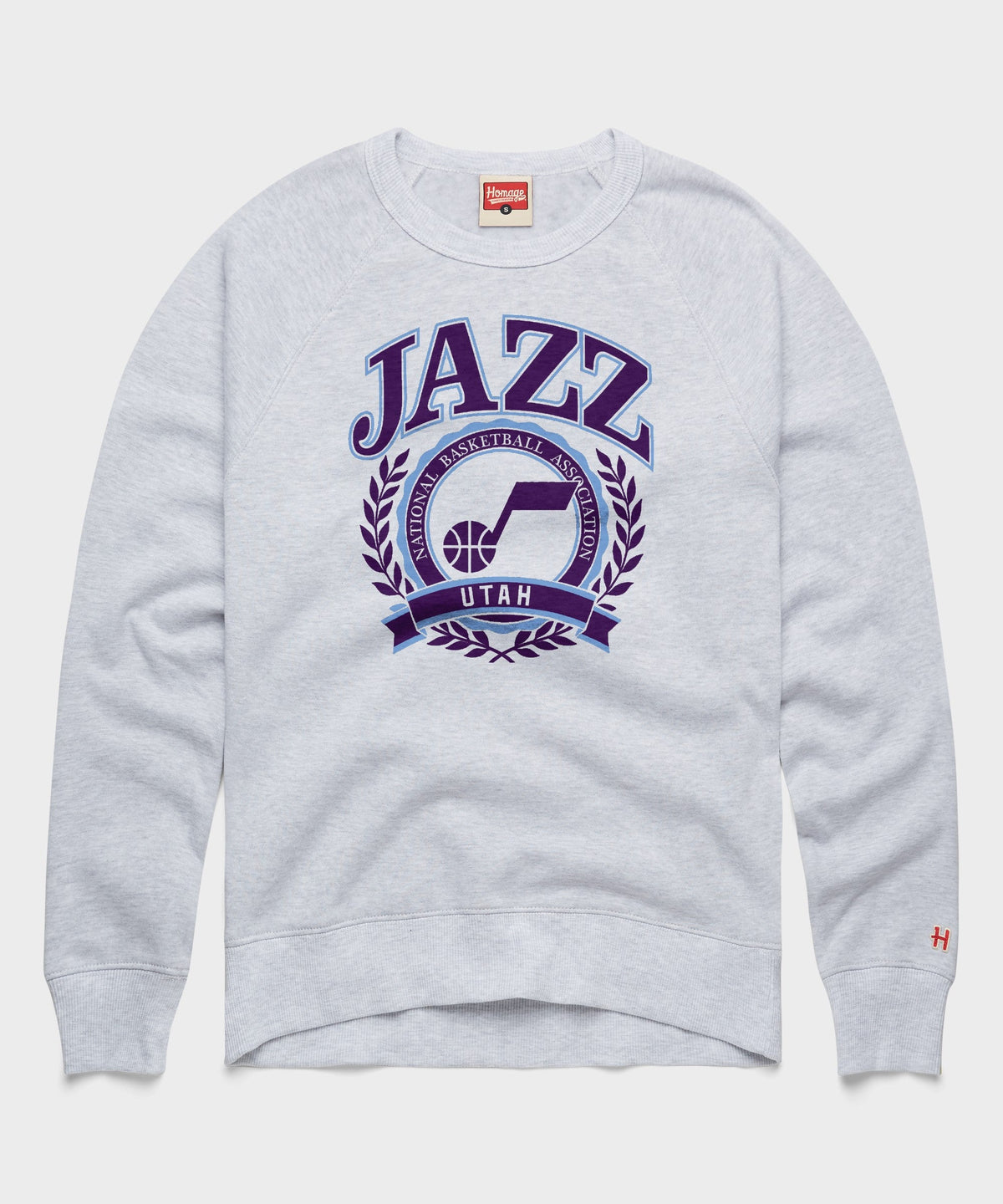 Utah Jazz Crest Crewneck