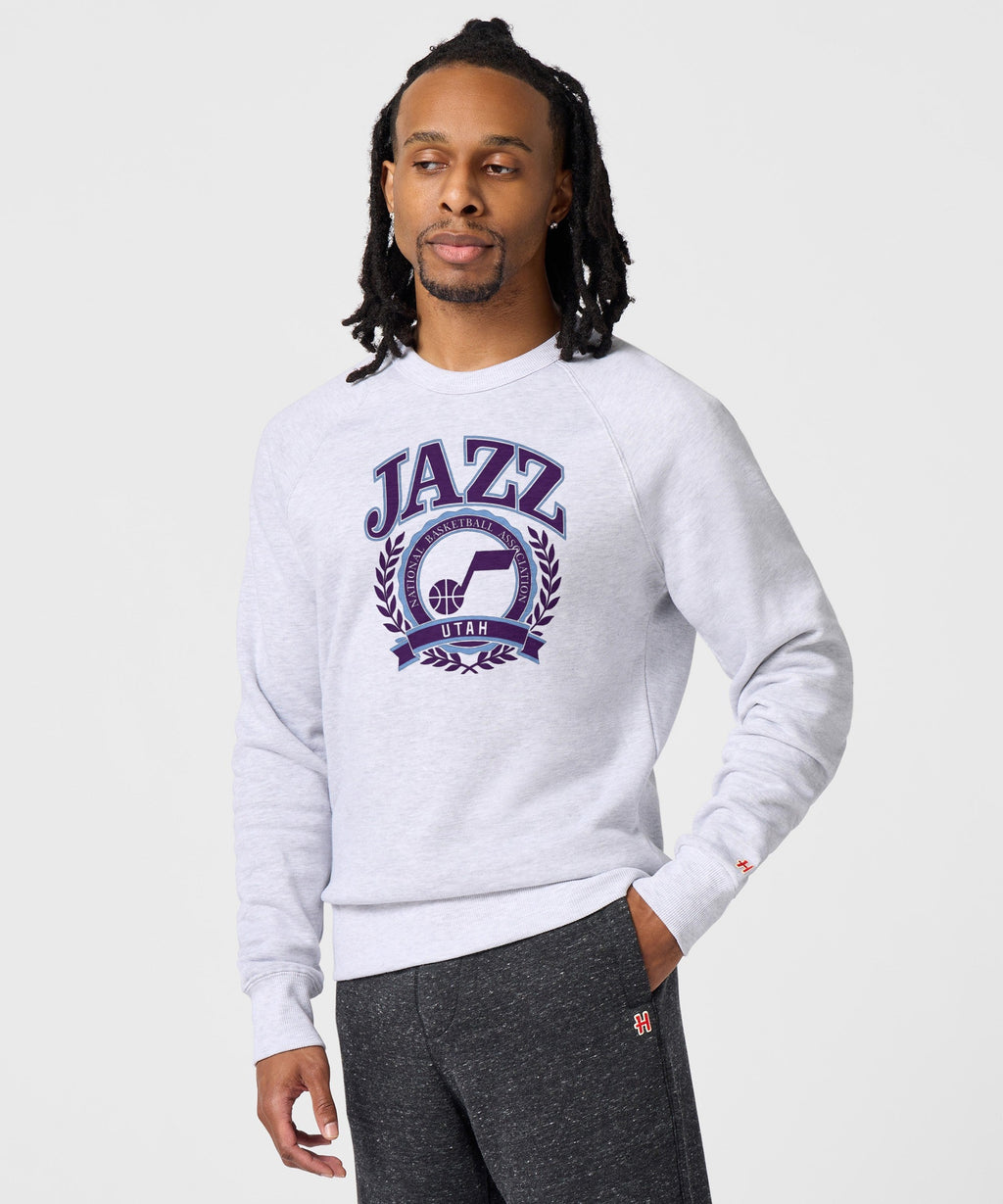 Utah Jazz Crest Crewneck