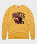 Washington Commanders Helmet Crewneck