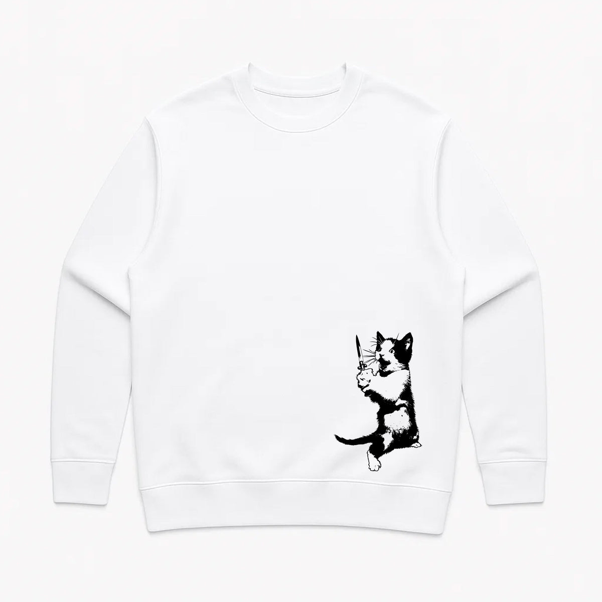 Unisex | Cat The Ripper | Crewneck Sweatshirt